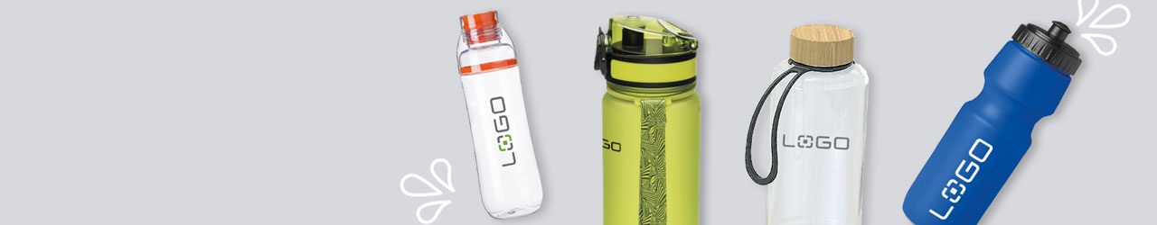 Faltbare Wasserflasche mit Karabiner - - Als Werbeartikel mit Ihrem Logo  bedrucken